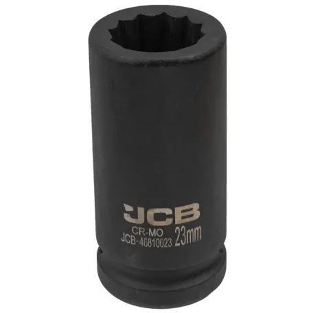 Головка ударна, торцева, глибока. (12-гранна) JCB Tools JCB-46810023, 3/4