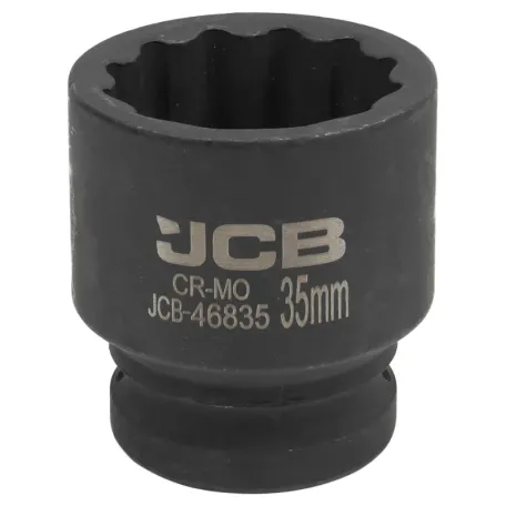 Головка ударна, торцева, (12-гранна) JCB Tools JCB-46835, 3/4