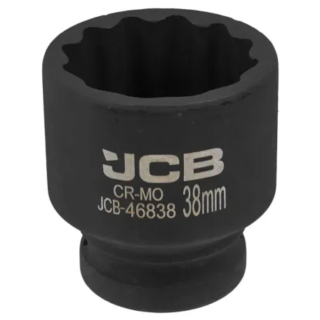 Головка ударна, торцева, (12-гранна) JCB Tools JCB-46838, 3/4