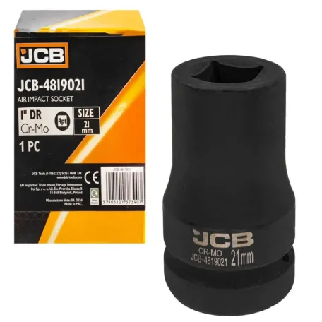 Головка ударна, для футорки, (4-гранна) JCB Tools JCB-4819021, 1
