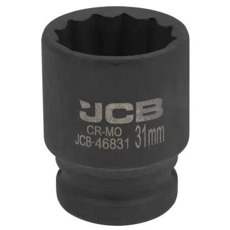 Головка ударна, торцева, (12-гранна) JCB Tools JCB-46831, 3/4