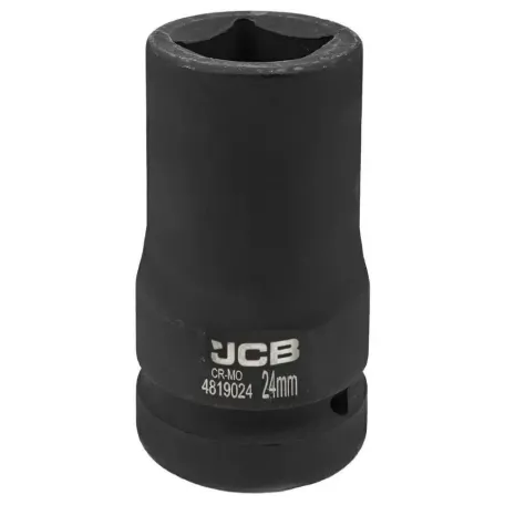 Головка ударна, глибока, (4-гранна) JCB Tools JCB-48510032, 1