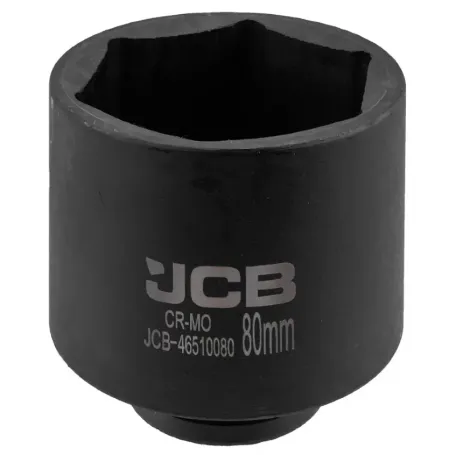 Головка ударна, торцева, глибока. (6-гранна) JCB Tools JCB-46510080, 3/4