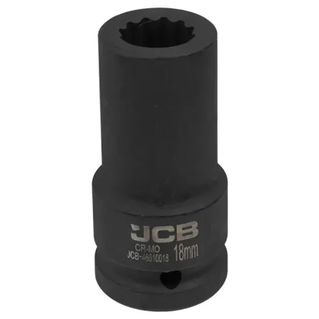 Головка ударна, торцева, глибока. (12-гранна) JCB Tools JCB-46810036, 3/4