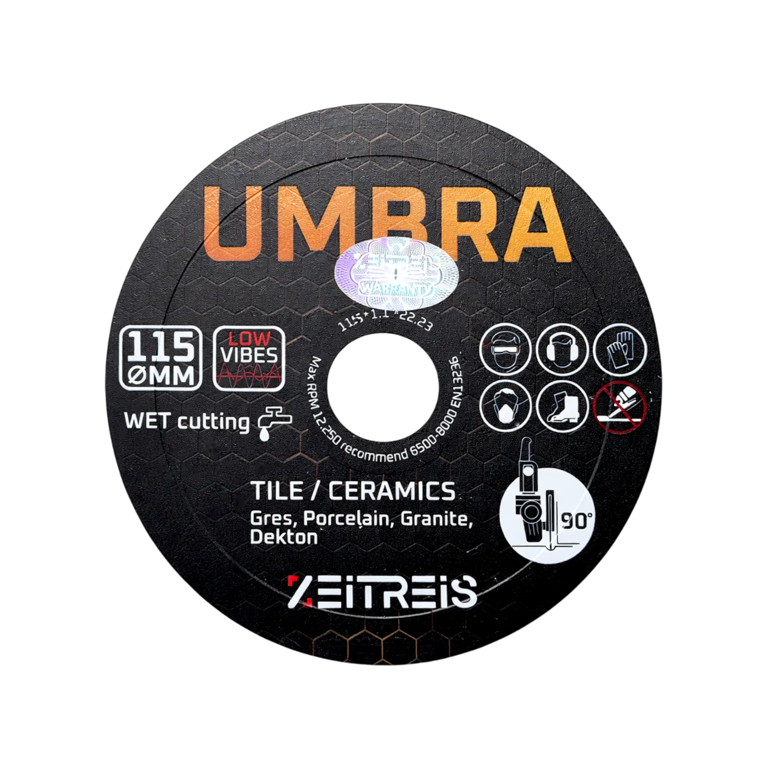 Алмазний диск Zeitreis Umbra 115 мм