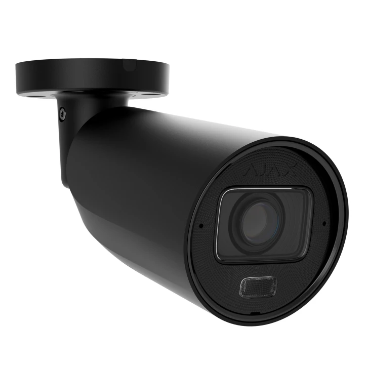 Дротова IP-камера відеоспостереження Ajax BulletCam HLVF (5 Mp) Black (126276.217.BL1)