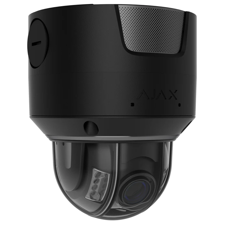 Дротова IP-камера відеоспостереження Ajax Superior DomeCam HLVF (4 Mp) Black (135577.214.BL1)