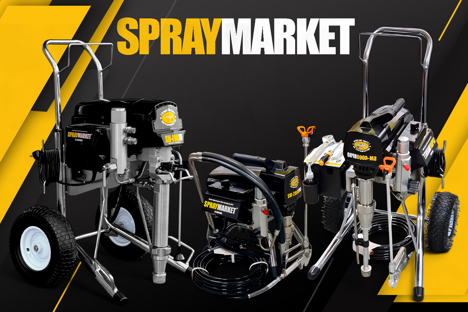 Обладнання SprayMarket для механізації оздоблювальних робіт