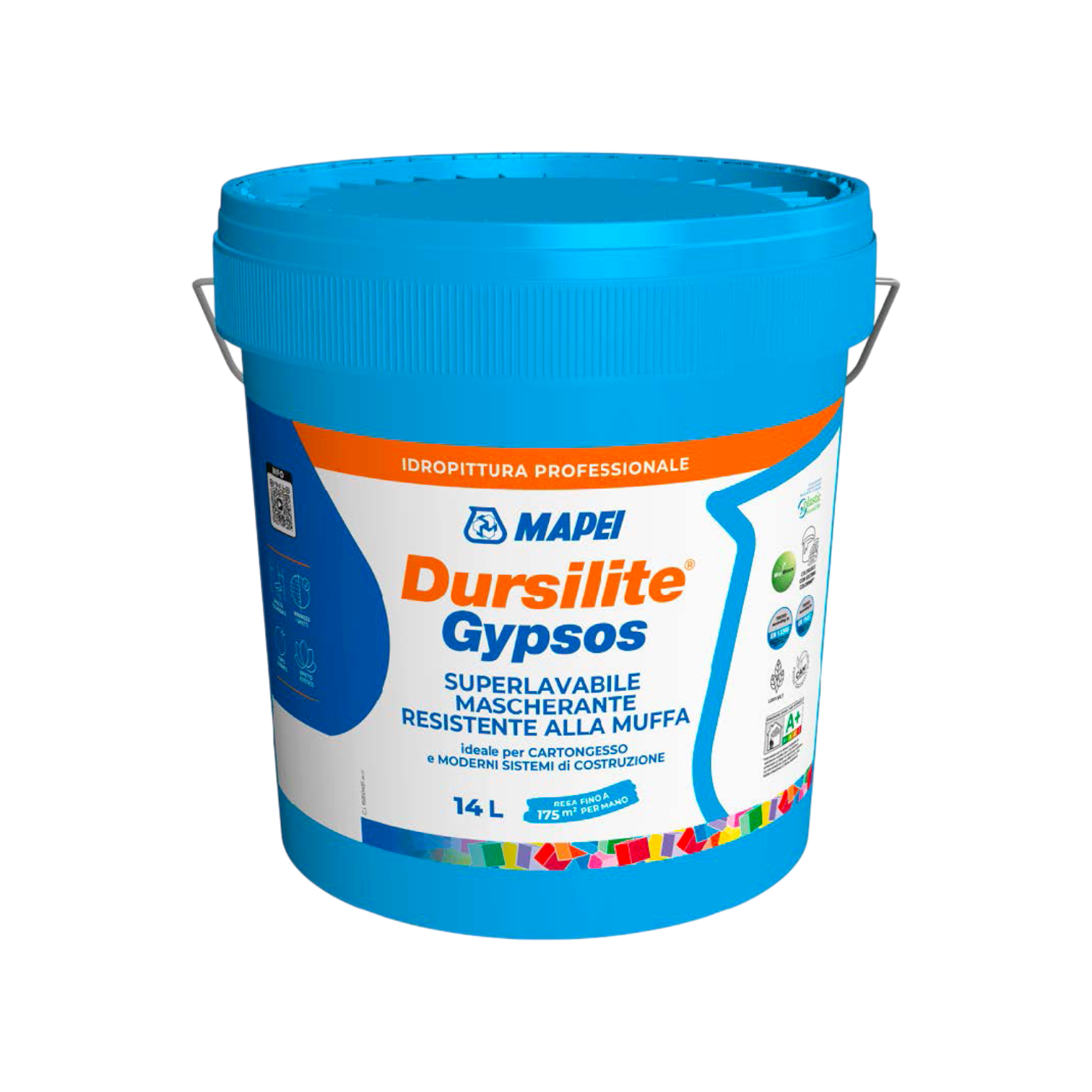 Фарба Mapei Dursilite Gypsos для гіпсокартону