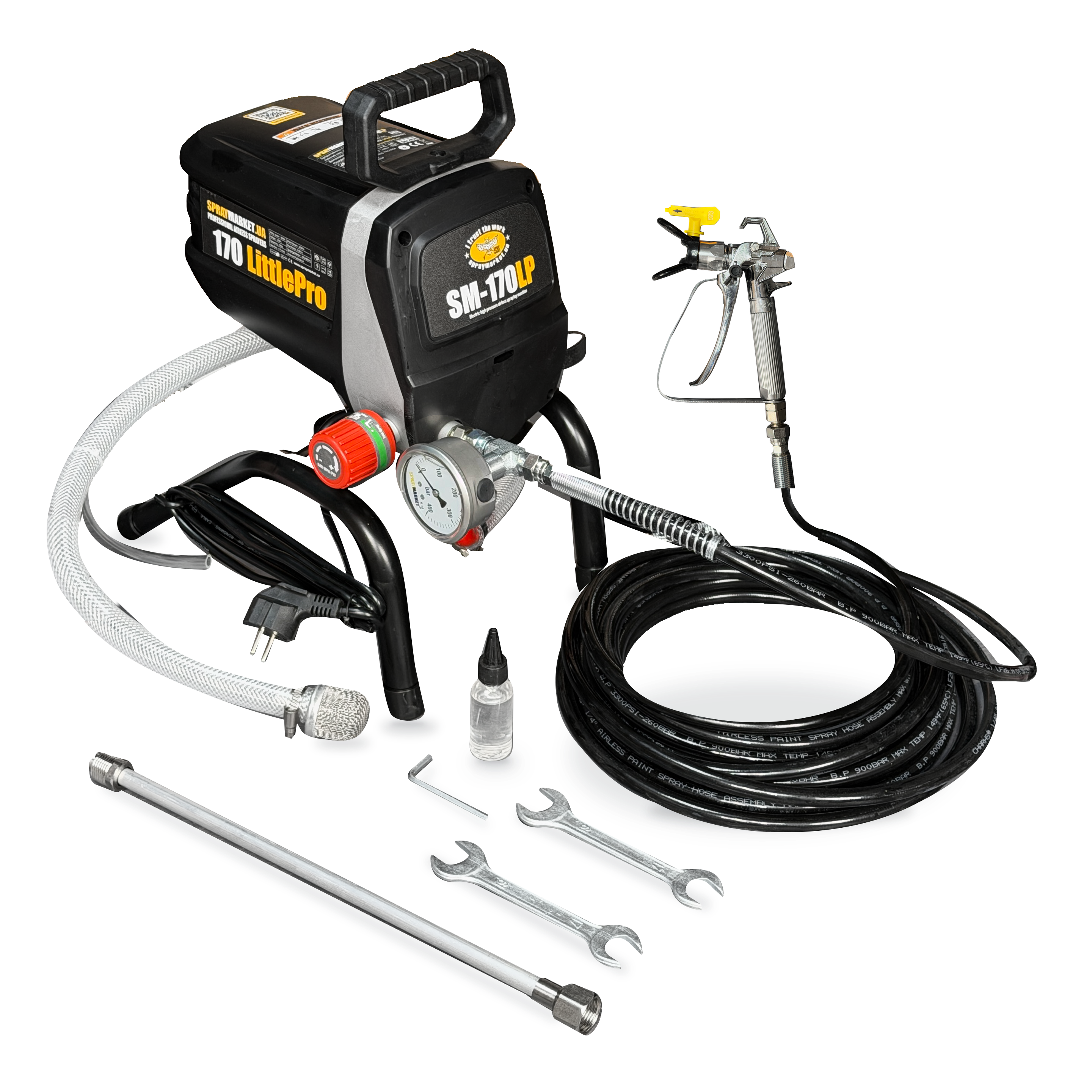 Фарбувальний безповітряний апарат SPRAY MARKET SM-170LP New (10017)